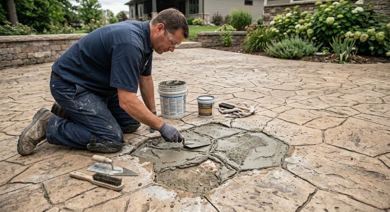 Decorative Concrete Repair in Fort Wayne, IN