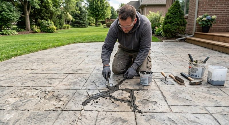Decorative Concrete Repair in Cape Coral, FL